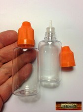M01093-ORANGE MOREZMORE 2 Fine Tip Liquid Dropper Squeeze Bottle 30 ml Clear PET