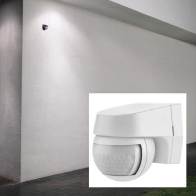 LEDVANCE Sensor Wall Outdoor Bewegungsmelder Aufbausensor IP44 weiß