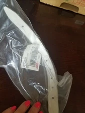 Goalie Toe Strap White-Brand New-SHIPS N 24 HOURS