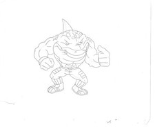 Street Sharks DIC Producción Animación Dibujo Celular 1994-1997 E-95