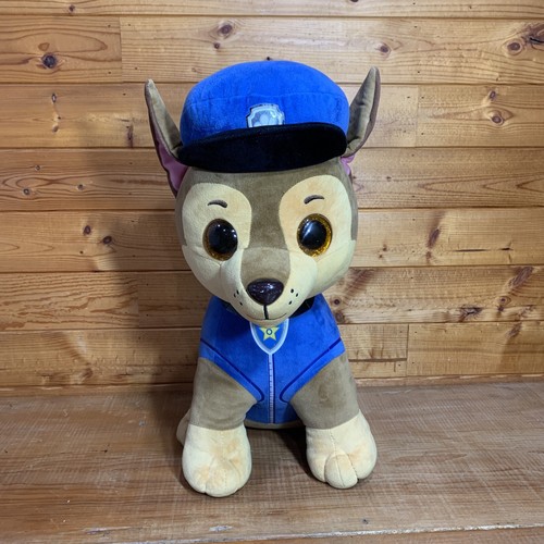 PAW PATROL CHASE TY Beanie Boos Stuffed Animal Dog Large 16"