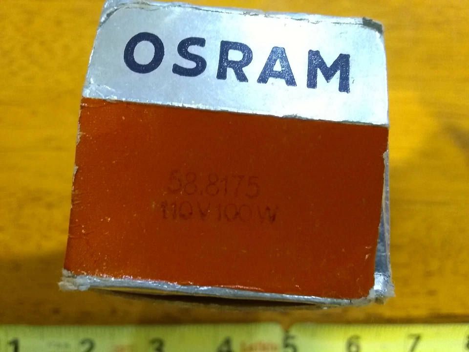 REPLACEMENT BULB FOR OSRAM SYLVANIA 58.8175 100W 120V NOS - Image 3 of 4