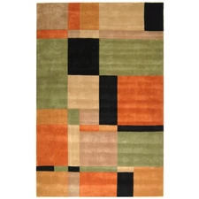 SAFAVIEH Rodeo Drive RD882A Handmade Blue / Multi Rug