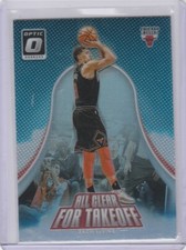 2017-18 Panini Donruss All Clear for Takeoff SILVER HOLO Zach LaVine #13