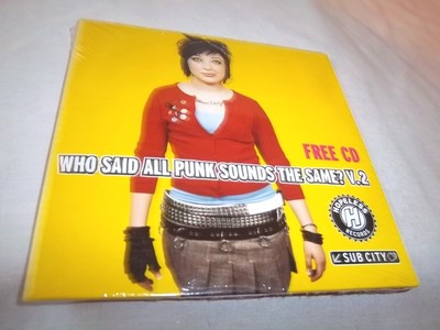 v/a WHO SAID ALL PUNK SOUNDS THE SAME V.2-NURAL/KADDISFLY/MELEE... NEW SEALED CD