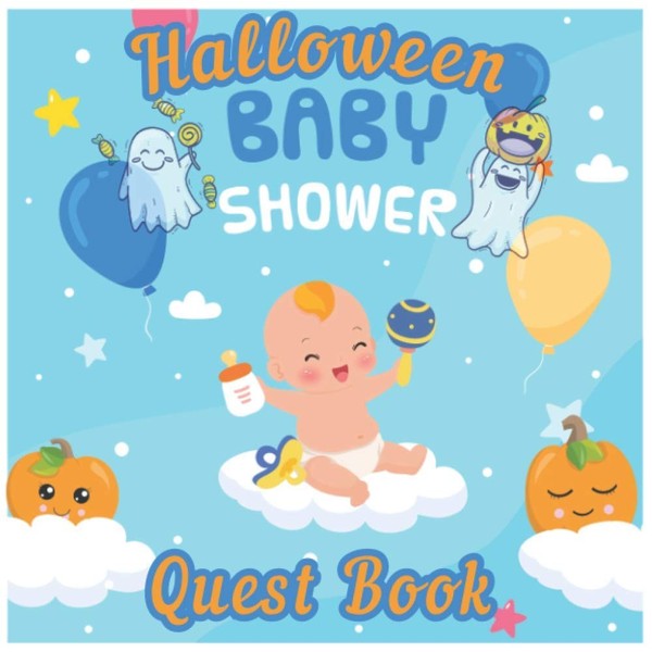Halloween Baby Shower GäStebuch Mit Geschenkprotokoll, Baby Journal-image