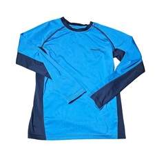 Patagonia boys long sleeve blue shirt size medium