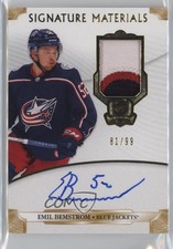 2019-20 The Cup Signature Materials Rookies 81/99 Emil Bemstrom #SP-EB Auto 0t9e
