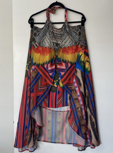 Colourful Studio Ladies Size 10 Halter Neck Top