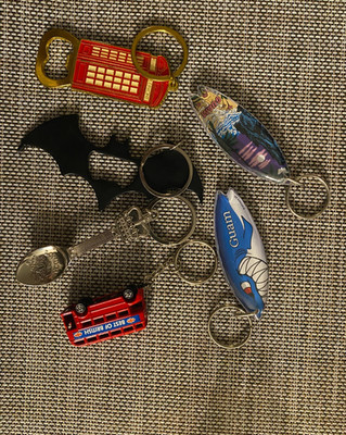 Keychains Mixed Variety - Souvenirs / Collectibles