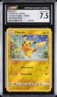 2019 POKEMON HIDDEN FATES REVERSE HOLO #19 PIKACHU CGC 7.5
