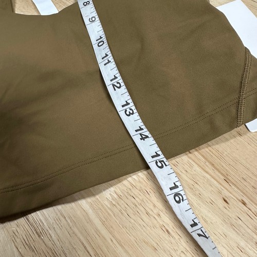 Canotta Lululemon Align supporto leggero, coppa A/B Allspice donna taglia 2 nuova con etichetta - Foto 10 di 10