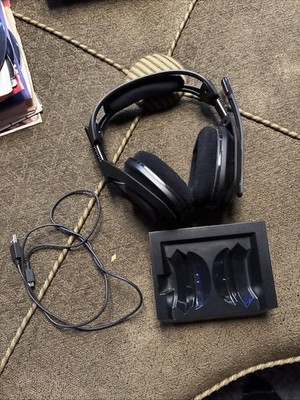 Logitech G Astro A50 Omni-Platform Wireless Headset + Base Station, Black