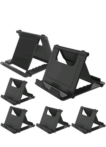 Pack de 6 Support de Téléphone Portable Universel - Support de Bureau Portable Réglable - Photo 6 sur 11