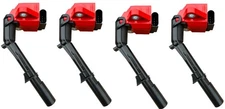 4 Performance Ignition Coil Packs for 2014-19 C300 CLA250 E300 GLA250 GLC300 Q50