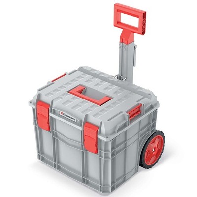 Kistenberg Werkzeugkiste C BLOCK PRO TROLLEY Cool grey mit Rädern