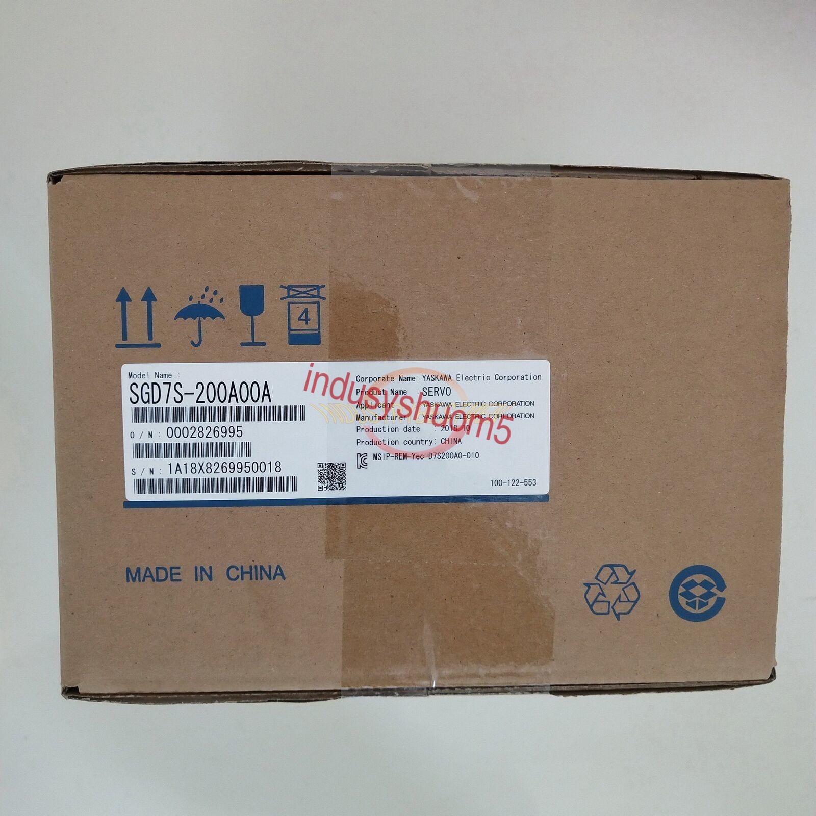 1Pc New Yaskawa Servo Driver Sgd7S-200A00A