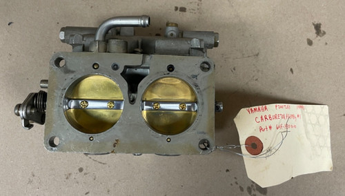 Good Used OEM Yamaha 1999 Carburetor Assembly # 1, Part # 64F-14301-00-00