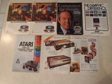 Vintage Atari Print Ads 1980s Magazine Computer Games Sears Electronics