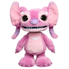 Disney Stitch Ultimate Angel Interactive 17" Plush Toy, 100+ Sounds & Reactions,