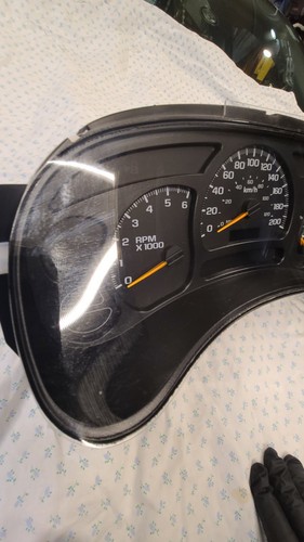 2003-2007 CHEVY SILVERADO GMC SIERRA INSTRUMENT CLUSTER 15105687 313KMS - Picture 4 of 8