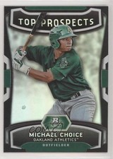 2012 Bowman Platinum Top Prospects Michael Choice #TP-MC 9aj