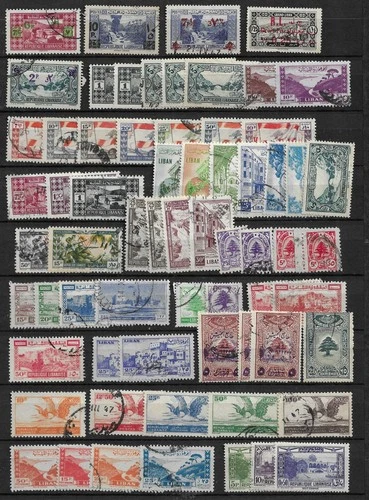Lebanon, Liban- lot used stamps