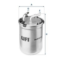 UFI Kraftstofffilter 24.016.00 FüR Audi Seat VW