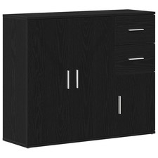 Sideboard Home Storage Side Cabinet Cupboard Highboard Engineered Wood vidaXL