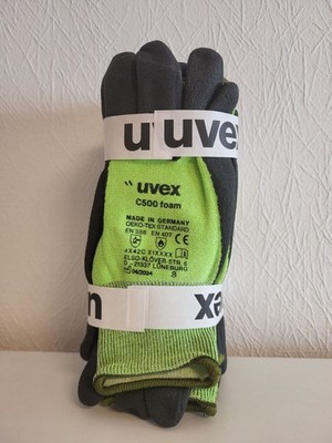 Uvex 10 PAAR Schnittschutz-Handschuh C500 foam, Gr. 8 Nr. 6049408 (048612074879)