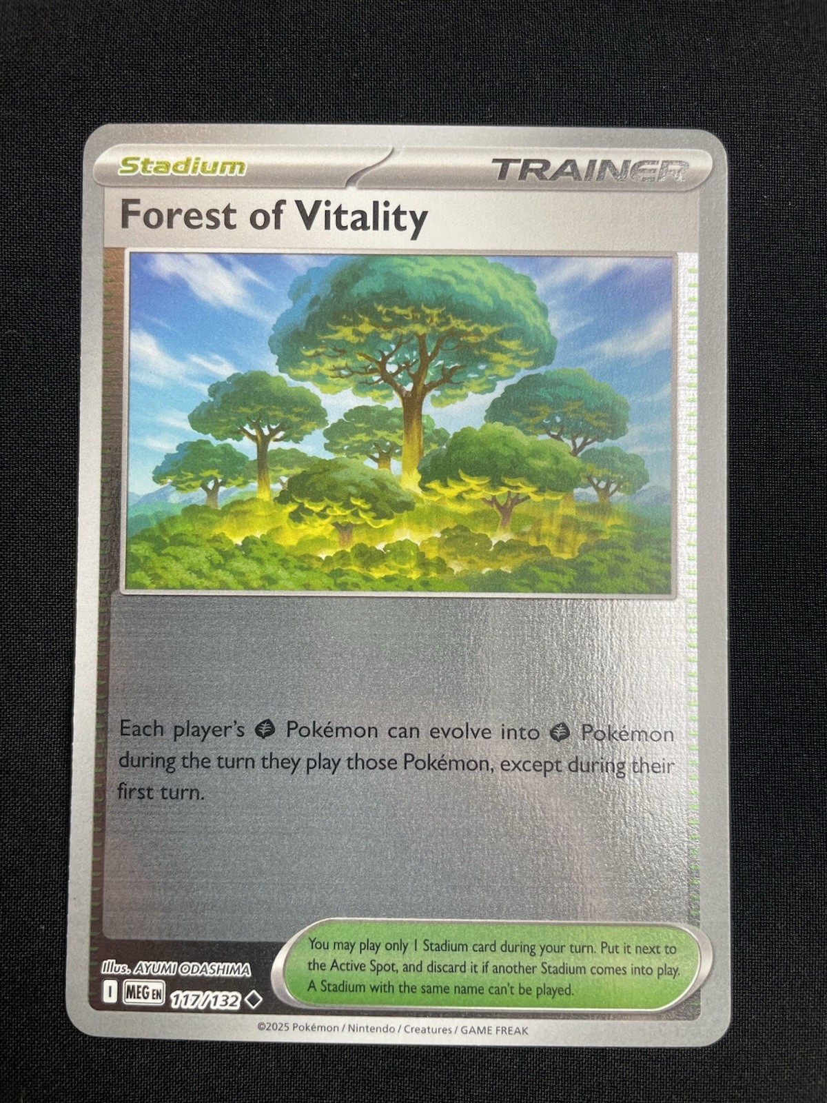 Forest of Vitality 117/132 Me01: Mega Evolution Reverse Holo NM Pokemon TCG