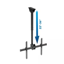 Mount-It! TV Ceiling Mount Bracket Full Motion Tilting Swiveling 32-70 Inch