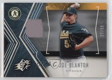 2005 Upper Deck SP Collection SPx Silver Materials 25/99 Joe Blanton #60 s7f