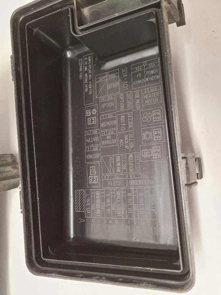 03-07 HONDA ACCORD Fuse Box Engine Compartment Coupe EX 38250SDAA21  Foto 4 de 4