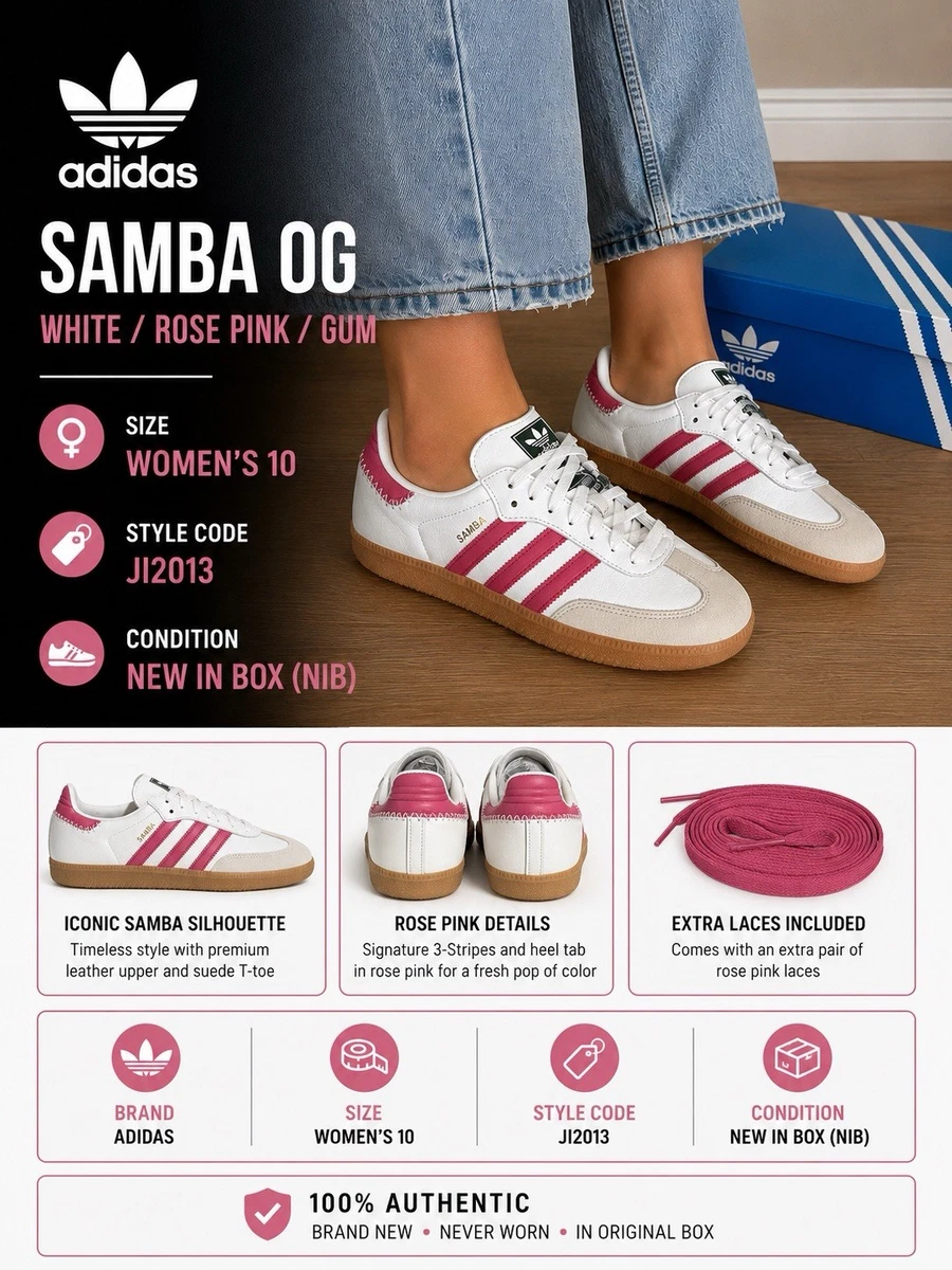 adidas Samba Light Low Pink W for sale | eBay