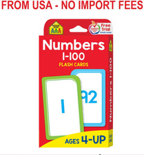 Numbers 1-100 Flash Cards