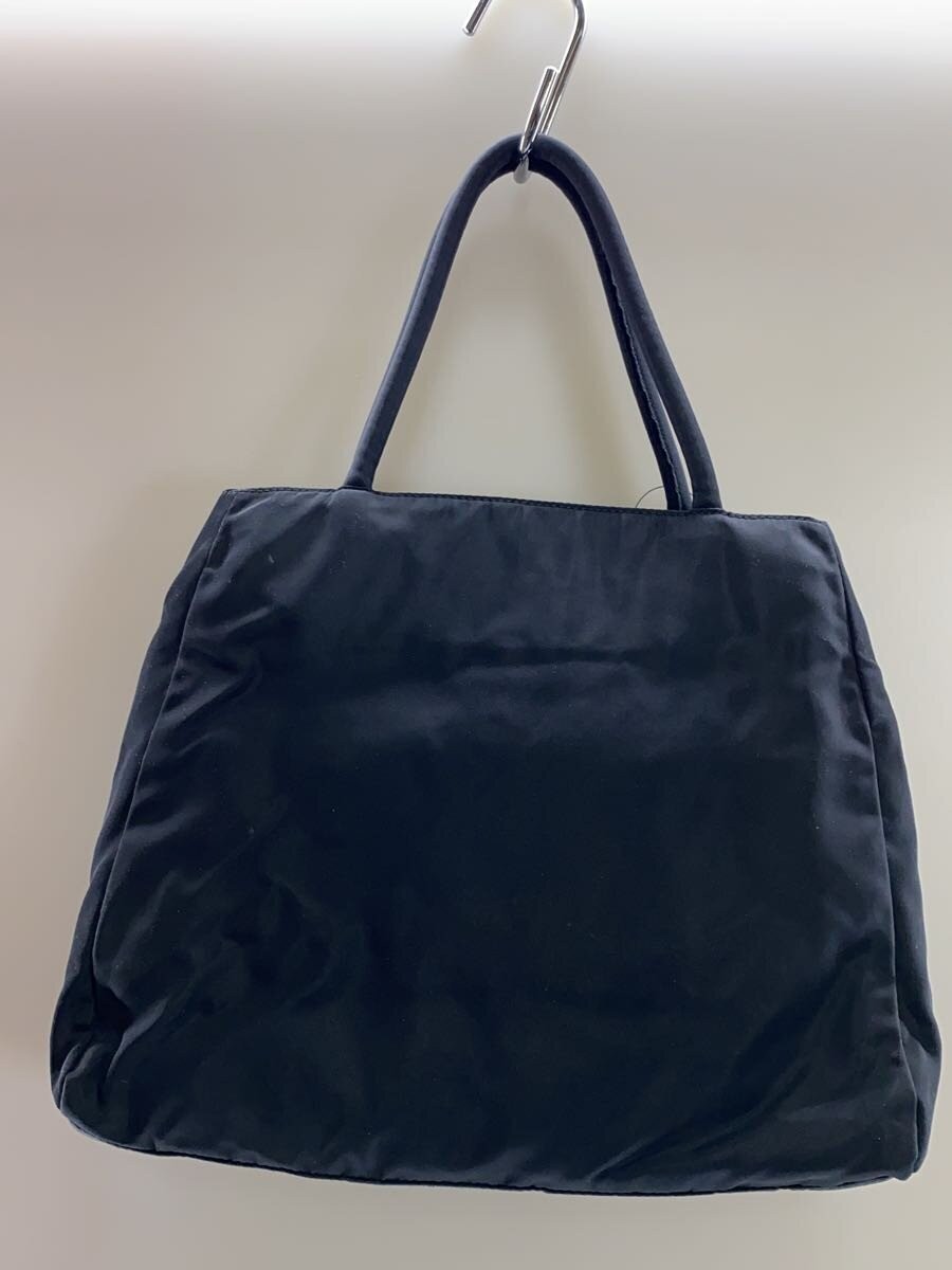 PRADA handbag nylon black plain thumbnail 3