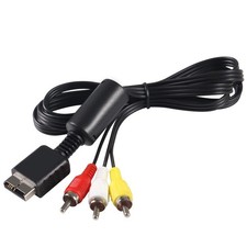 Aokin PS2 PS3 AV Cable, Audio Video RCA Cable Cord for Red,White,Yellow