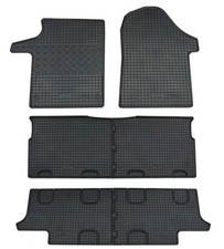 Gummifu&szlig;matten Auslage Set f&uuml;r Mercedes Vito 447 V-Klasse Gummimatten Fu&szlig;matten