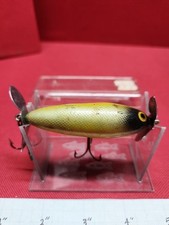 Vintage Phillips Crippled Killer Dual Spinner Wooden Fishing Lure Terrific Cond.