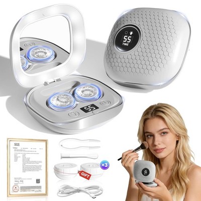 Pro 3.0 Portable Ultrasonic Contact Lens Cleaner【Rechargeable】【50KHz Germany Sup