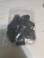 8 Piece Kayak Universal Scupper Plug Black Rubber