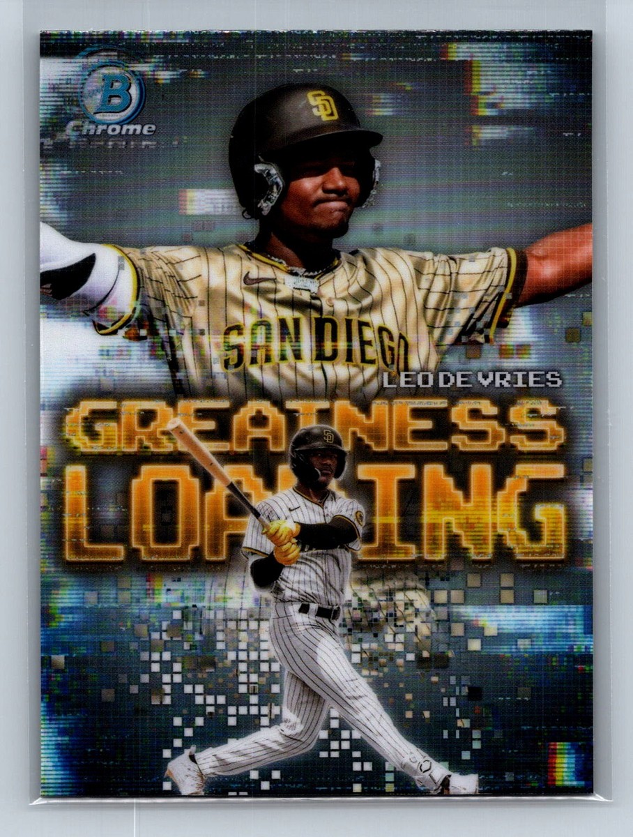 2025 Bowman Baseball Leo De Vries Greatness Loading | eBay
