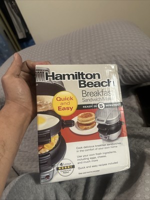 Hamilton Beach 25475 Breakfast Sandwich Maker - Silver