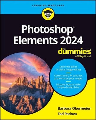 Photoshop Elements 2024 For Dummies by Barbara Obermeier (English) Paperback Boo