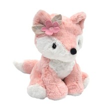Lambs Ivy Friendship Tree Plush Pink Woodland Fox Stuffed Animal Toy Autumn