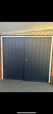 Steel Blue Select Side Hinged 50/50 Split Right Hand Door Opening First
