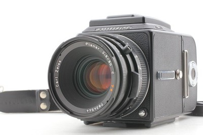 [Near MINT] Hasselblad 501C Black Film Camera + C 80mm F2.8 Lens A12 III JAPAN