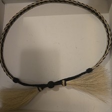 braided horse hair hat band