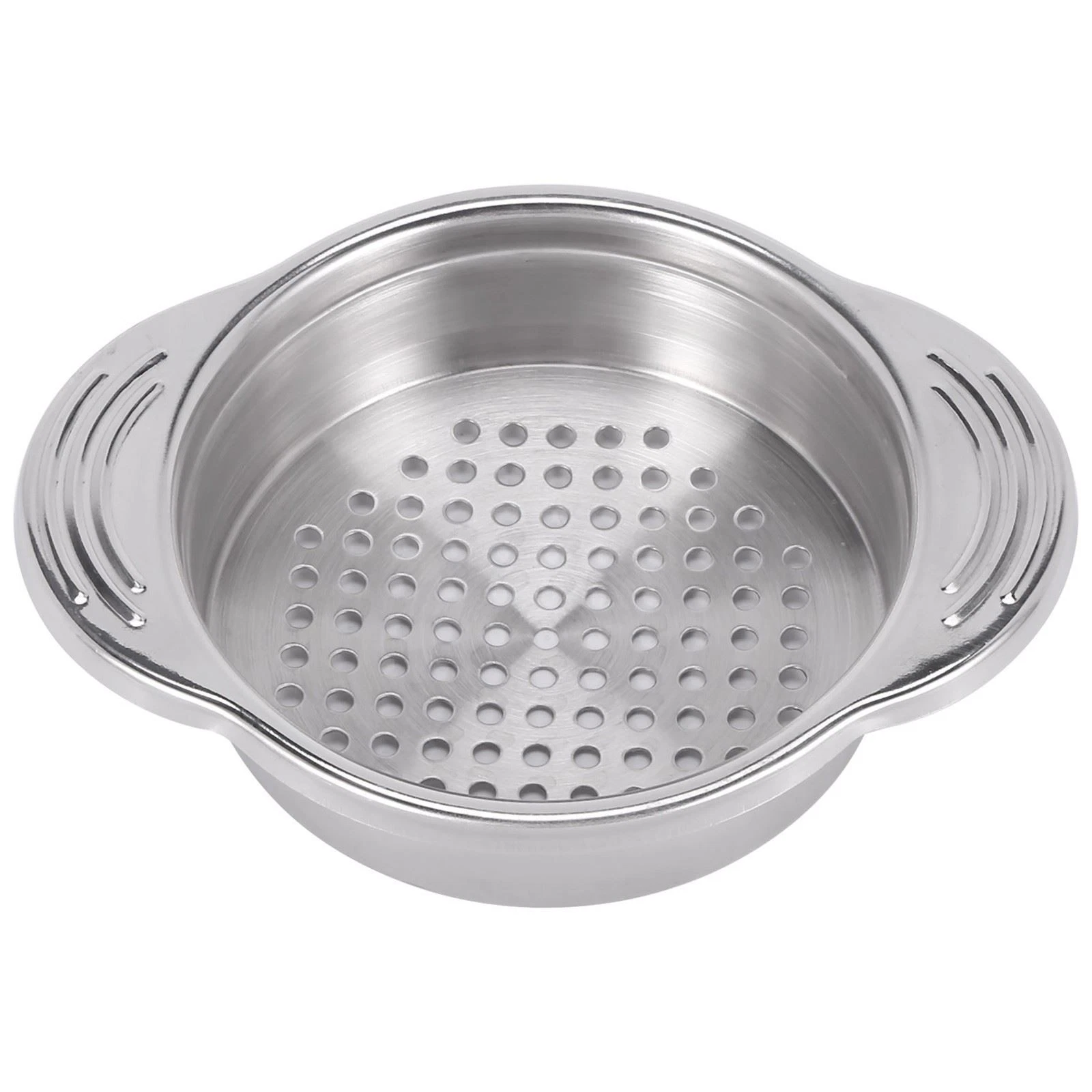 Stainless Steel Food Can Strainer Sieve Tuna Lid Oil Drainer